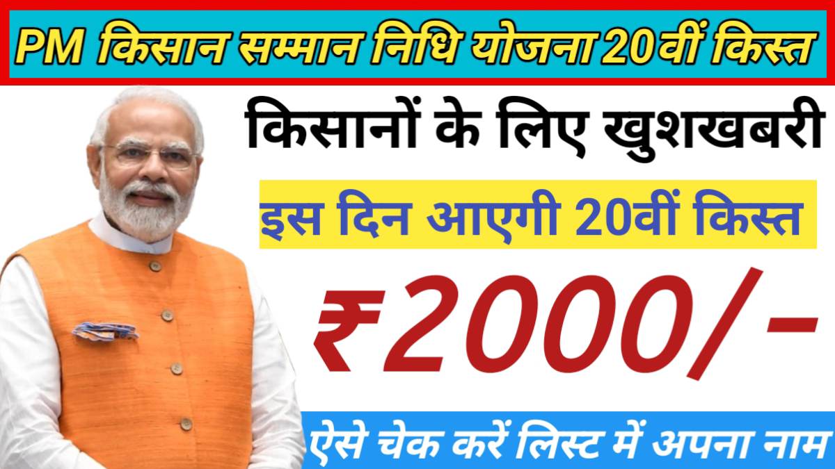 PM Kisan 20th installment